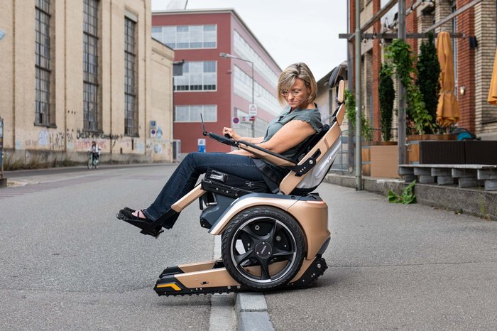 Independence — self-balancing stair-climbing wheelchair